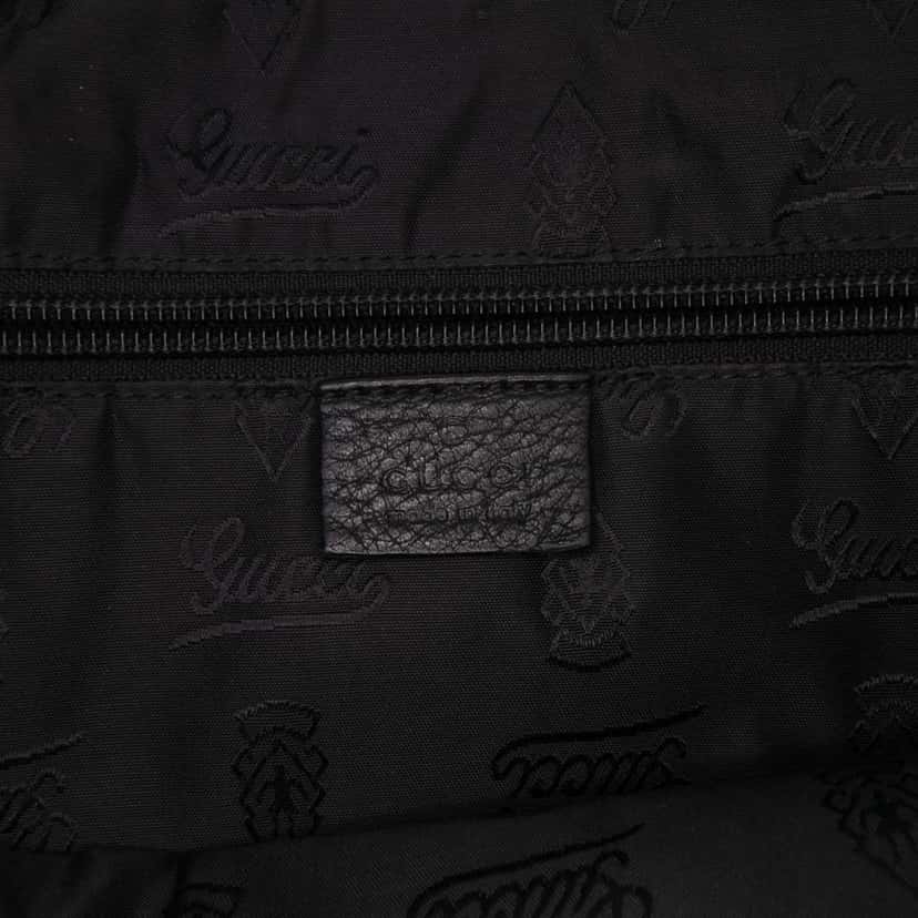 Gucci Leather Hysteria Crossbody Black Leather Good condition - Box View