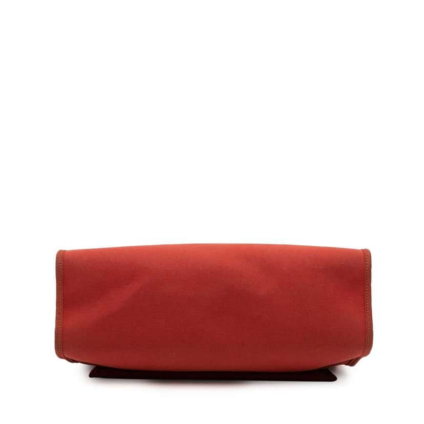 Hermès Toile Herbag Zip 31 Orange Canvas Good condition - Inside View