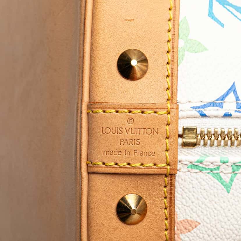Louis Vuitton Monogram Multicolore Alma PM White Very good condition - Box View