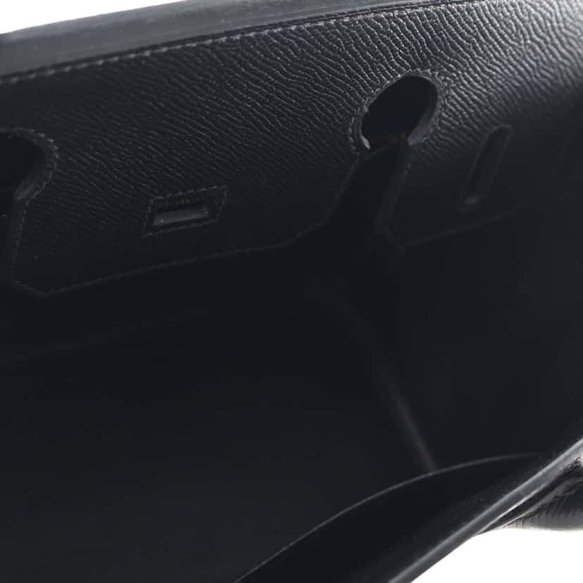 Hermès Epsom Birkin Retourne 30 Black Leather Very good condition - Model View