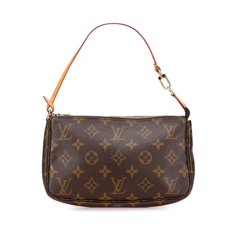 Louis Vuitton Monogram Pochette Accessoires Brown Very good condition - Front View