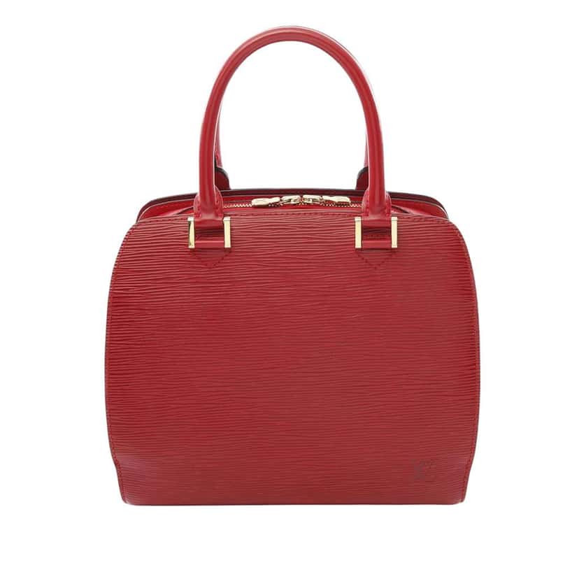 Louis Vuitton Epi Pont Neuf Red Leather Good condition - Front View