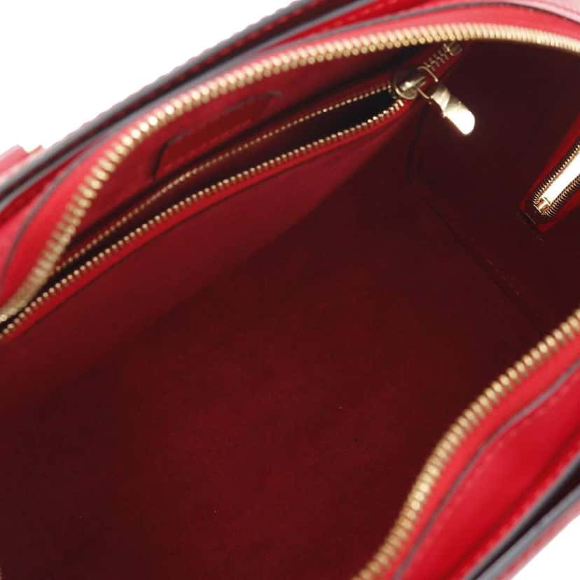 Louis Vuitton Epi Pont Neuf Red Leather Good condition - Inside View