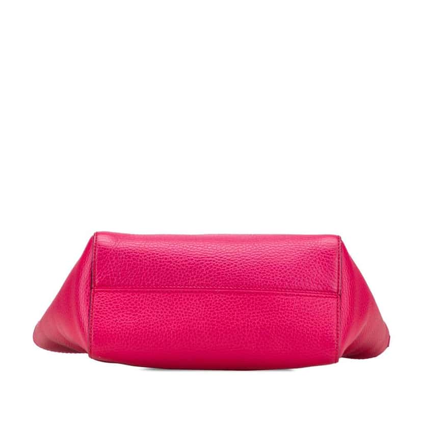 Gucci Mini Leather Swing Satchel Pink Leather Good condition - Inside View