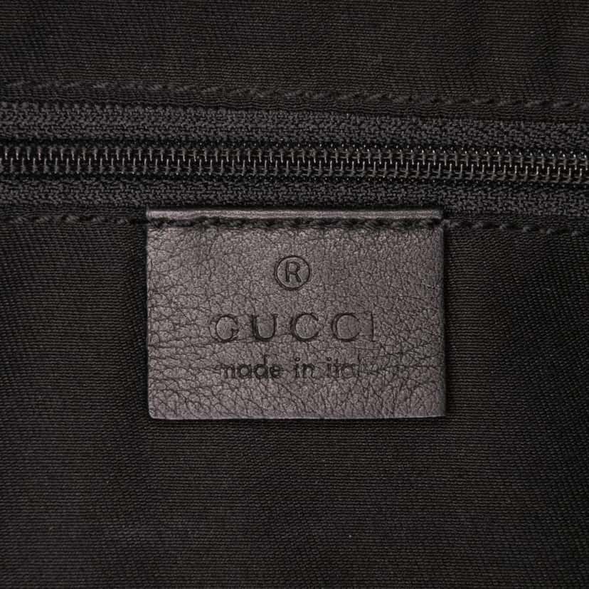 Gucci GG Canvas Abbey D Ring Tote Black Canvas Good condition - Box View