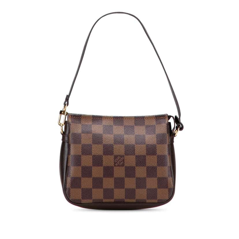 Louis Vuitton Damier Ebene Trousse Pochette Brown Good condition - Front View