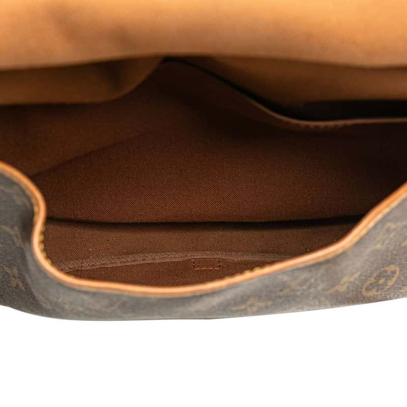 Louis Vuitton Monogram Saumur 25 Brown Good condition - Model View