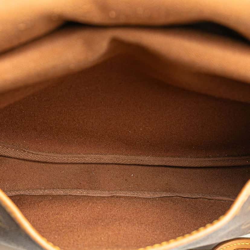 Louis Vuitton Monogram Saumur 25 Brown Good condition - Box View