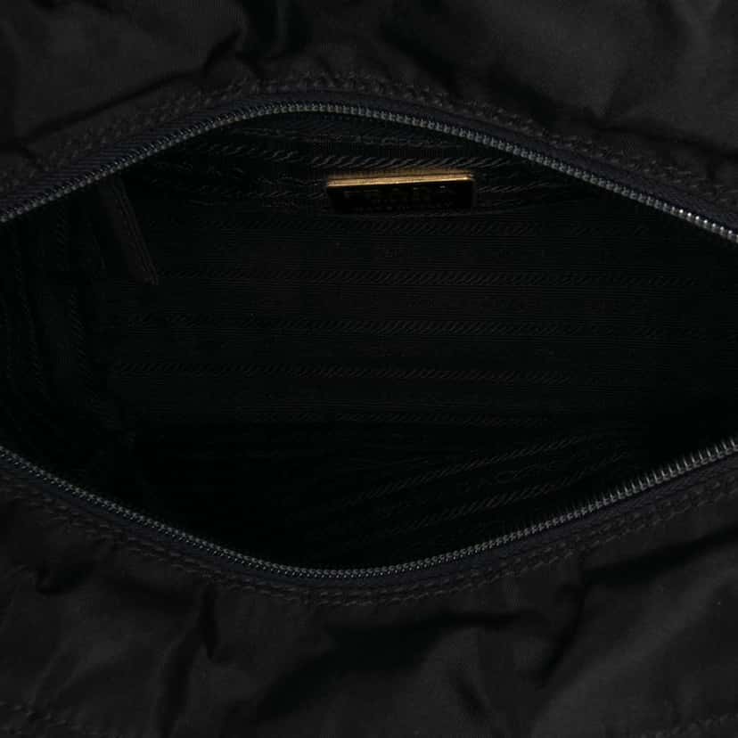 Prada Tessuto Handbag Black Good condition - Model View