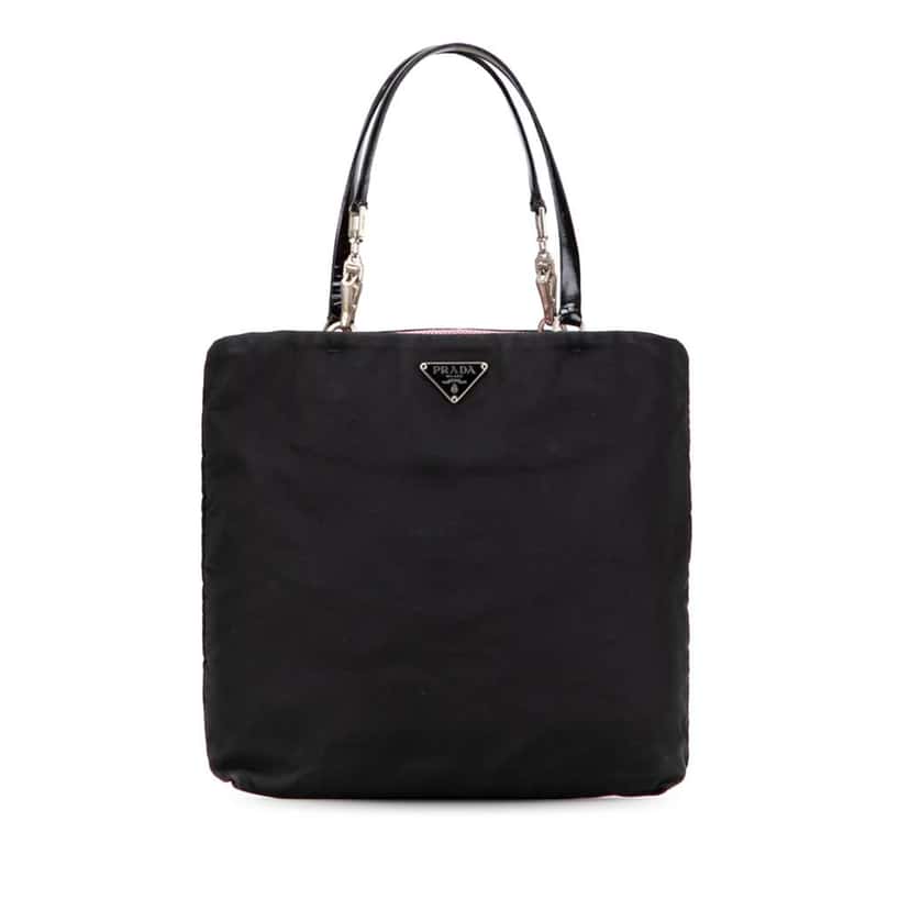 Prada Tessuto Handbag Black Good condition - Front View