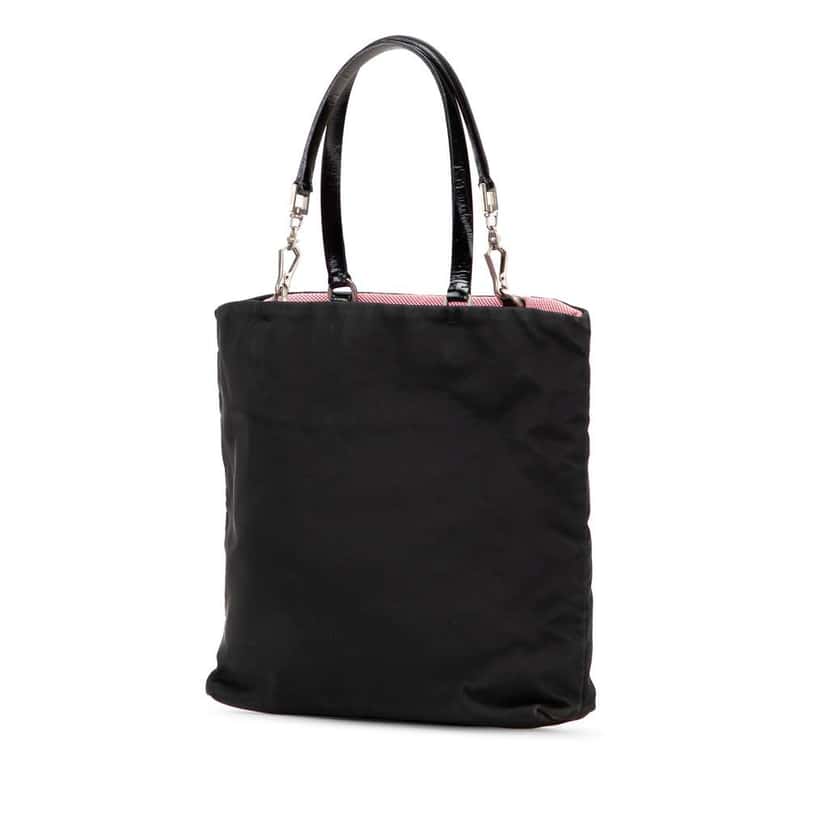 Prada Tessuto Handbag Black Good condition - Back View
