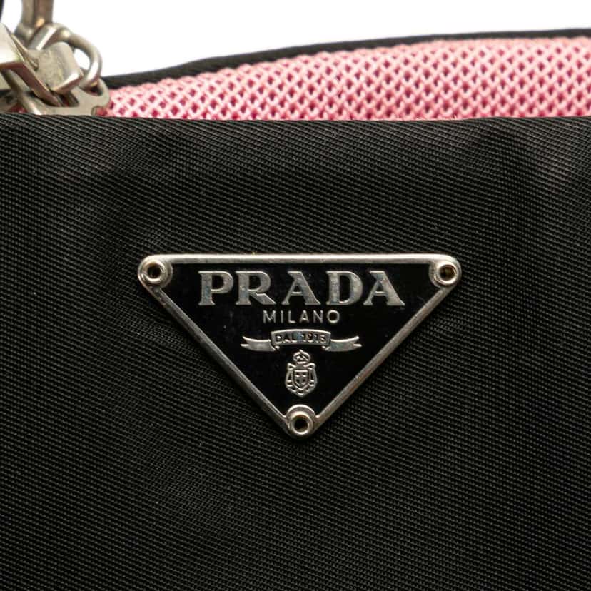 Prada Tessuto Handbag Black Good condition - Box View