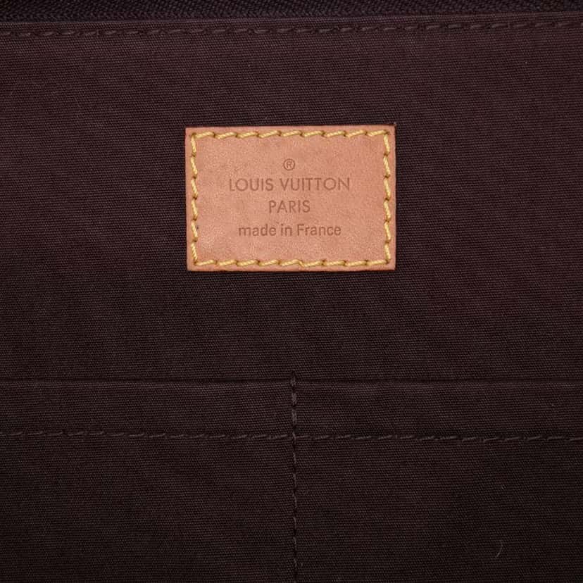 Louis Vuitton Monogram Vernis Alma PM Purple Leather Good condition - Box View