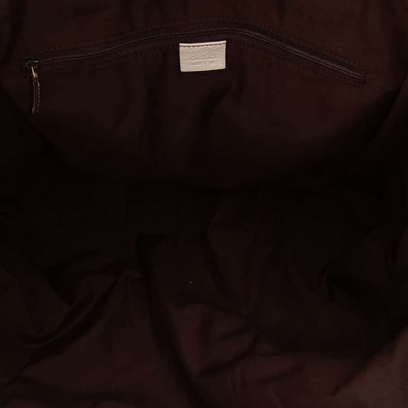 Gucci Large GG Canvas Sukey Tote Brown Canvas Fair condition - Model View