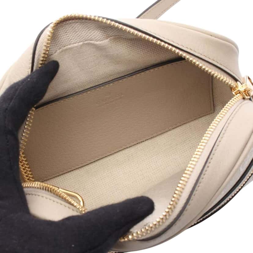 Gucci Mini GG Supreme Web Ophidia Crossbody Brown Canvas Very good condition - Inside View