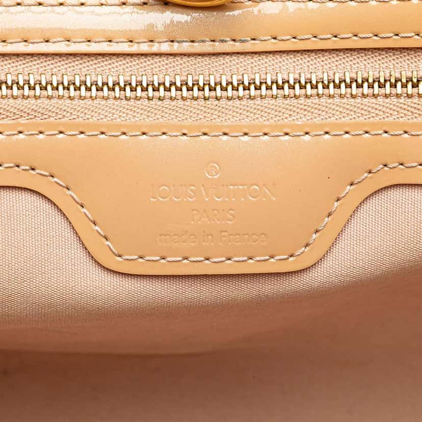 Louis Vuitton Monogram Vernis Wilshire PM Brown Leather Good condition - Box View