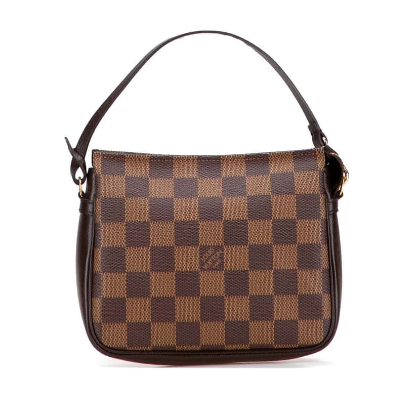 Louis Vuitton Damier Ebene Trousse Pochette Brown Good condition - Front View