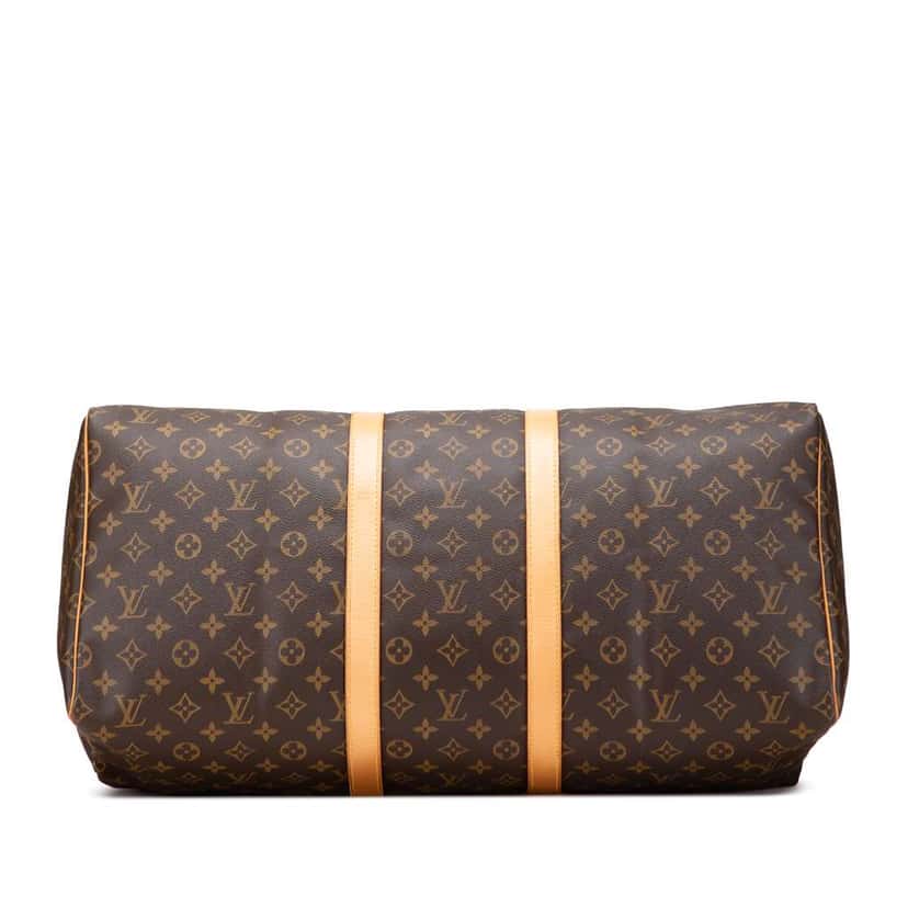 Louis Vuitton Monogram Keepall 55 Brown Canvas Good condition - Inside View