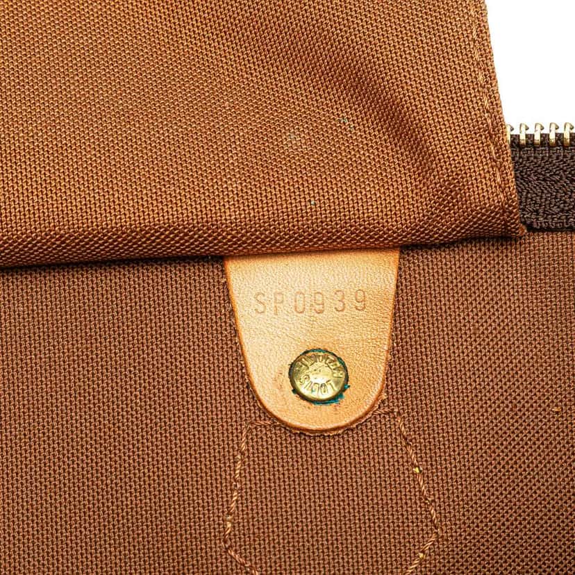 Louis Vuitton Monogram Speedy 35 Brown Good condition - Box View