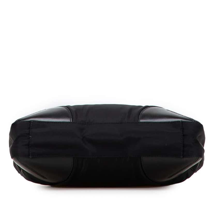 Prada Spazzolato Trimmed Tessuto Tote Black Good condition - Inside View