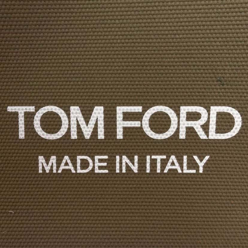 Tom Ford Medium Canvas T Screw Tote Brown Canvas Very good condition - Box View