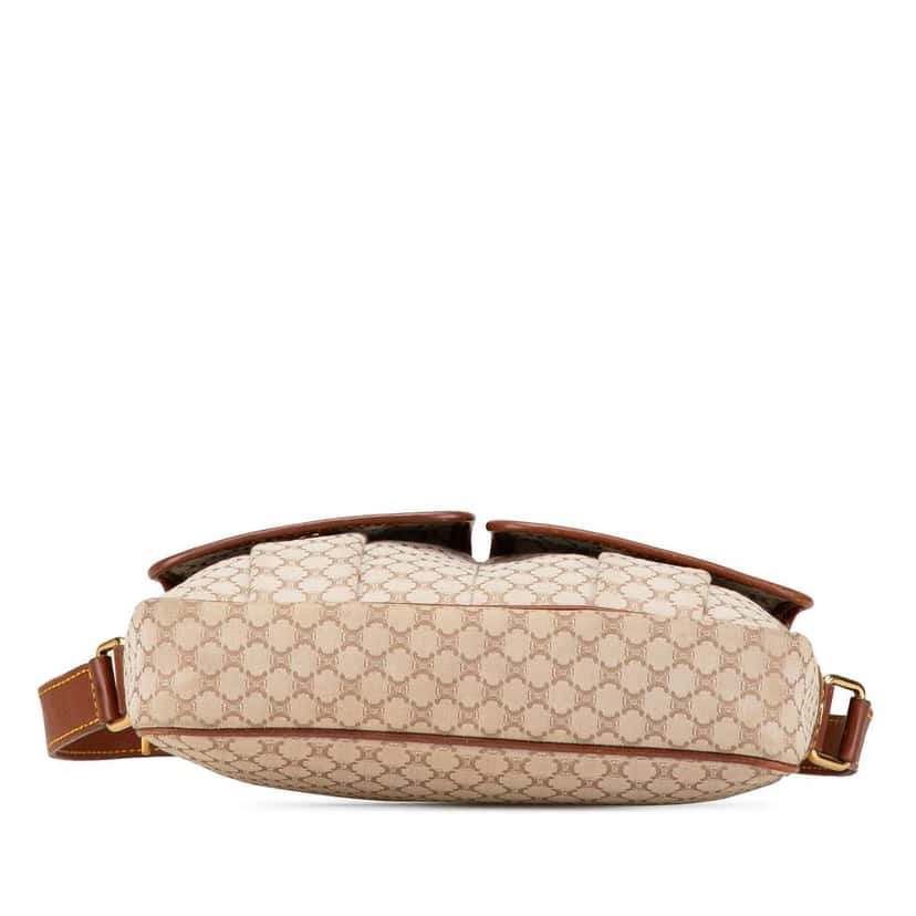 Celine Macadam Canvas Crossbody Brown Canvas Good condition - Inside View