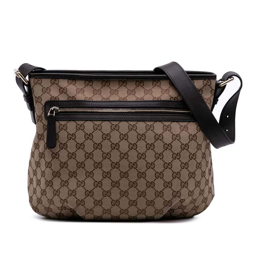 Gucci GG Canvas Crossbody Brown Canvas Good condition - Front View