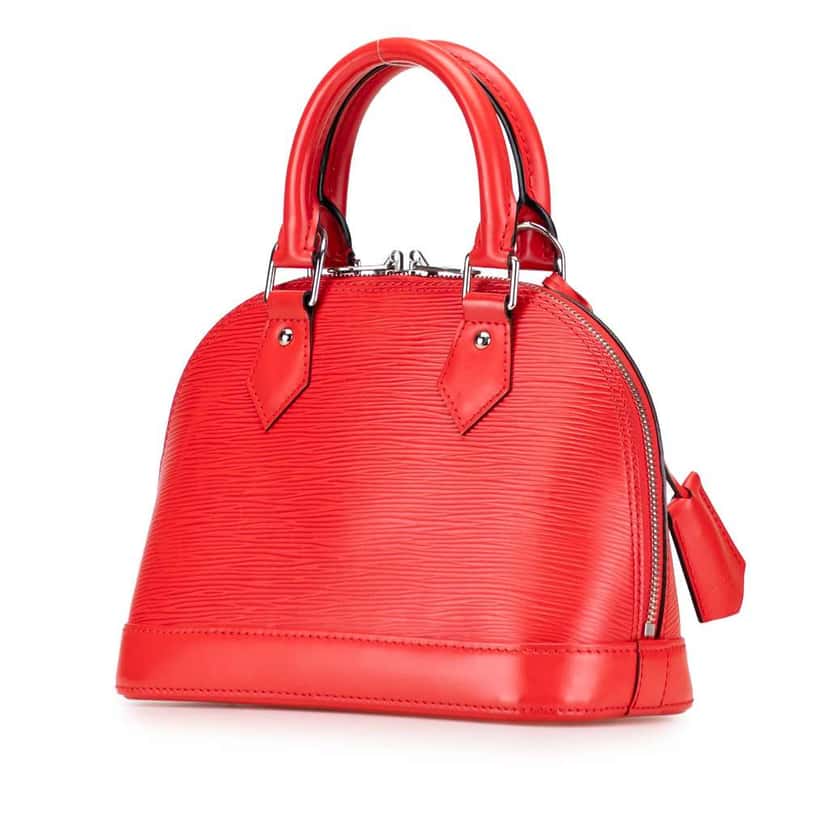 Louis Vuitton Epi Alma BB Red Leather Very good condition - Back View