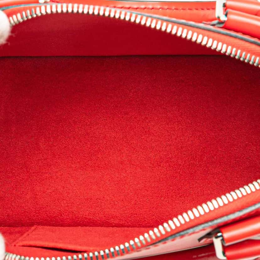 Louis Vuitton Epi Alma BB Red Leather Very good condition - Model View