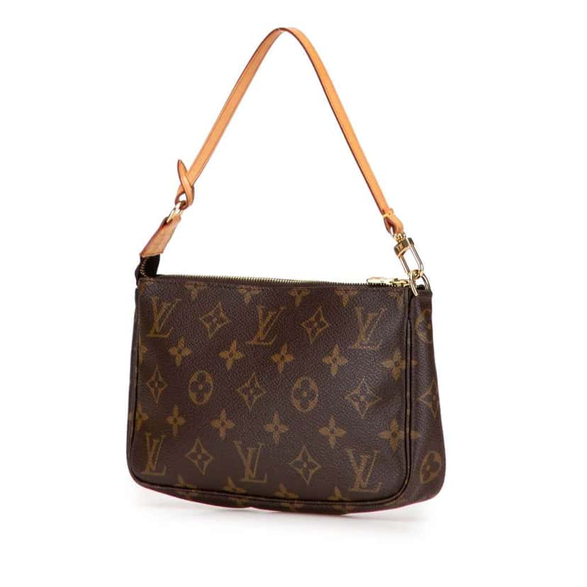 Louis Vuitton Monogram Pochette Accessoires Brown Good condition - Back View