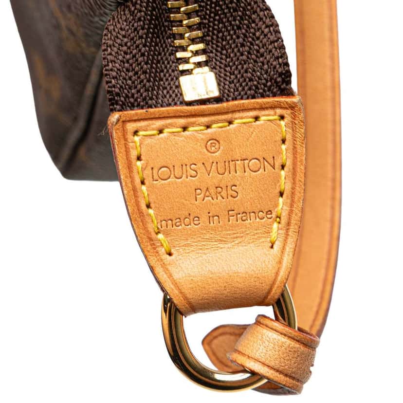 Louis Vuitton Monogram Pochette Accessoires Brown Good condition - Box View