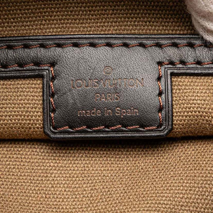 Louis Vuitton Utah Sac Plat Messenger Brown Leather Good condition - Box View