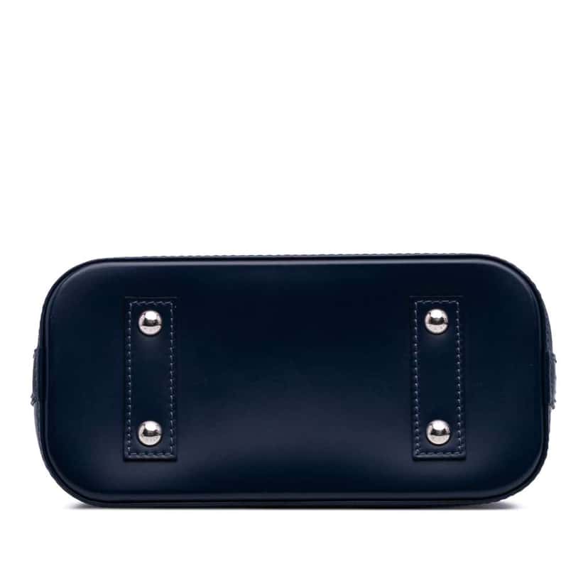 Louis Vuitton Epi Alma BB Blue Leather Good condition - Inside View