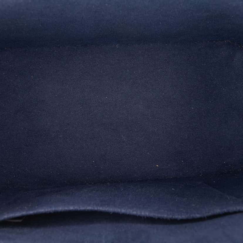 Louis Vuitton Epi Alma BB Blue Leather Good condition - Model View