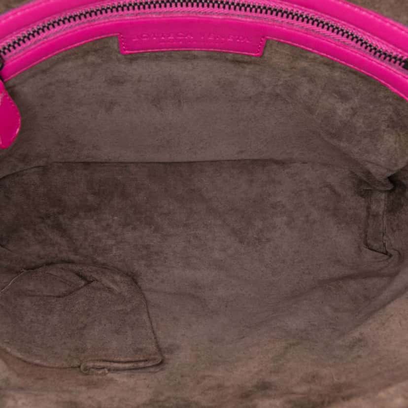 Bottega Veneta Nappa Intrecciato Nodini Crossbody Pink Leather Very good condition - Model View