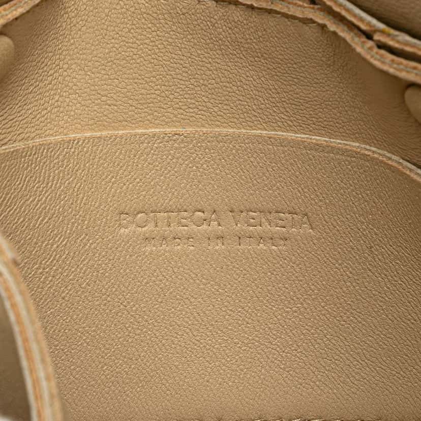 Bottega Veneta Candy Nappa Intrecciato Cassette Crossbody Brown Leather Good condition - Box View