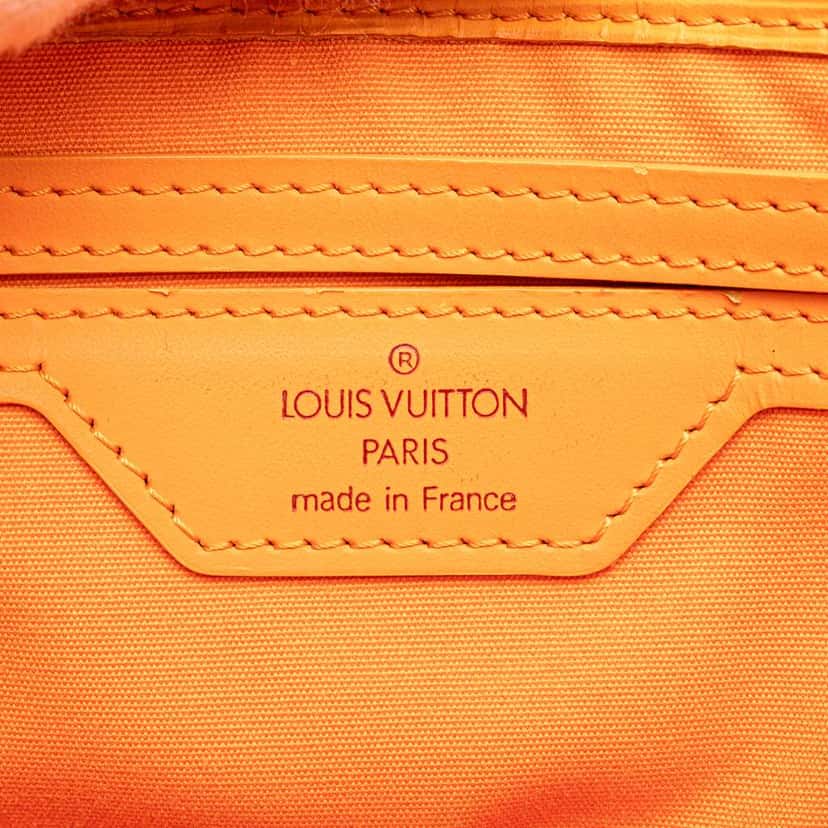 Louis Vuitton Epi Sac Plat PM Orange Leather Very good condition - Box View