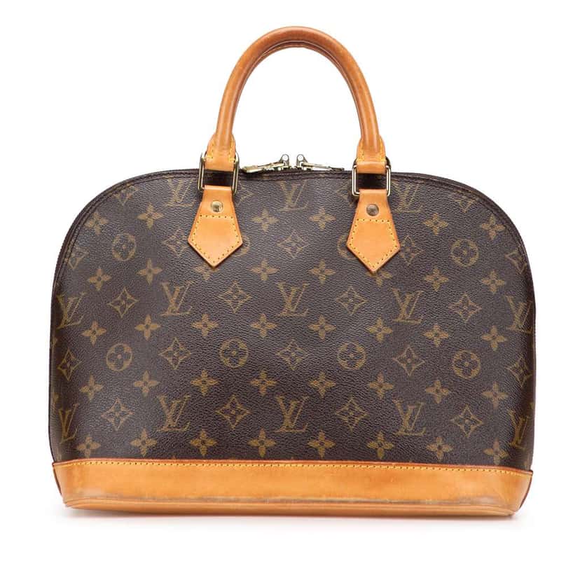 Louis Vuitton Monogram Alma PM Brown Good condition - Front View
