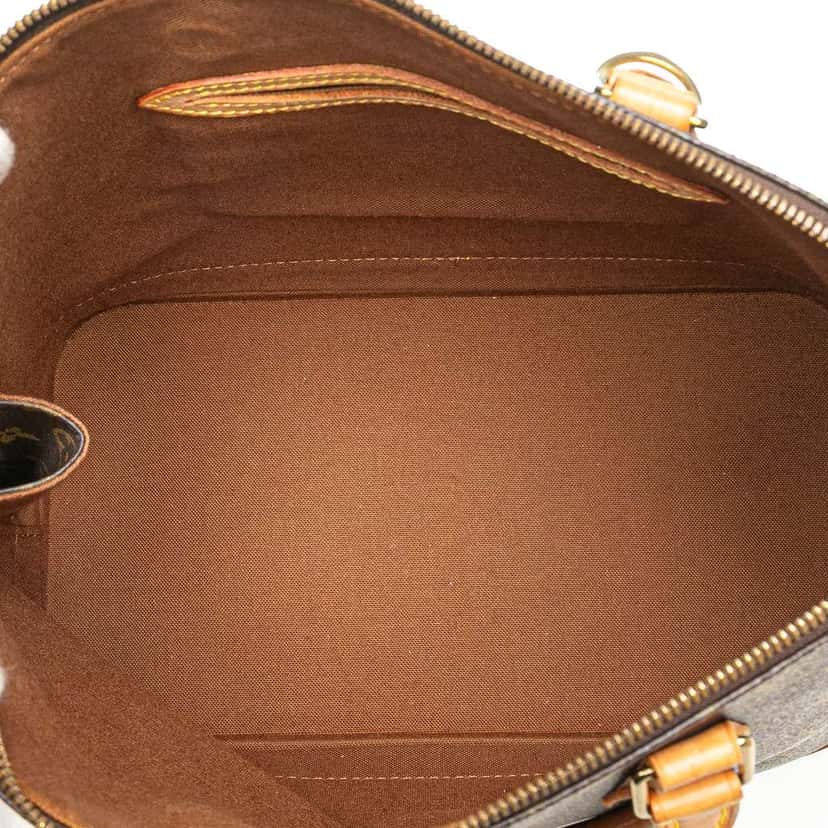 Louis Vuitton Monogram Alma PM Brown Good condition - Model View