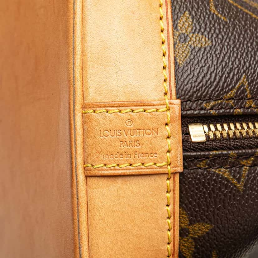 Louis Vuitton Monogram Alma PM Brown Good condition - Box View