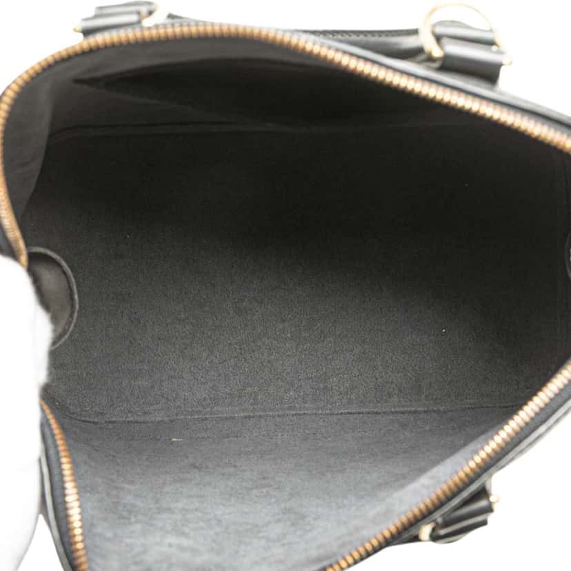Louis Vuitton Epi Alma PM Black Leather Good condition - Model View