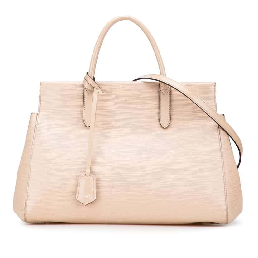 Louis Vuitton Epi Marly MM Brown Leather Very good condition - Front View