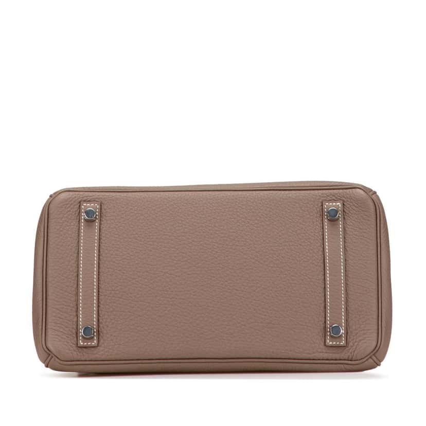 Hermès Togo Birkin Retourne 30 Brown Leather Good condition - Inside View