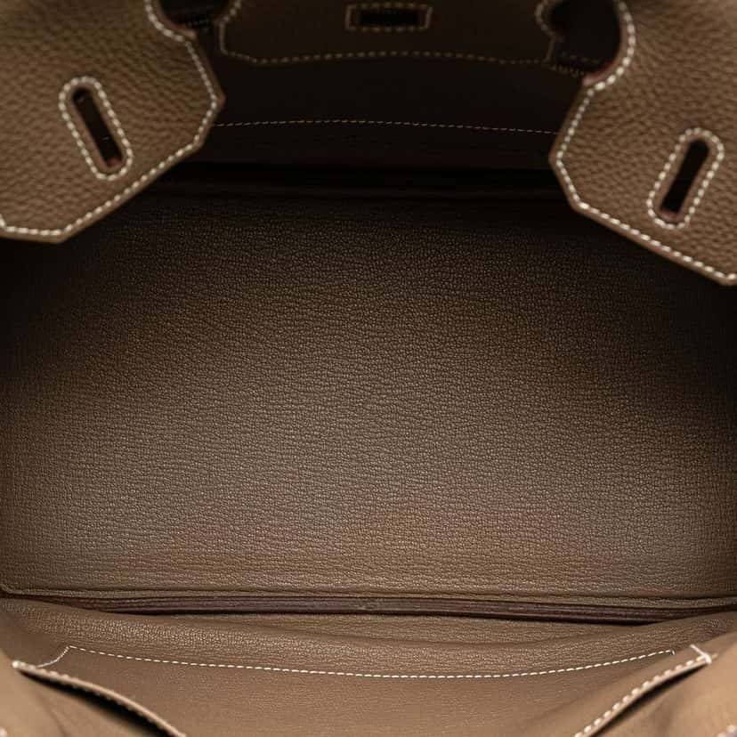 Hermès Togo Birkin Retourne 30 Brown Leather Good condition - Model View