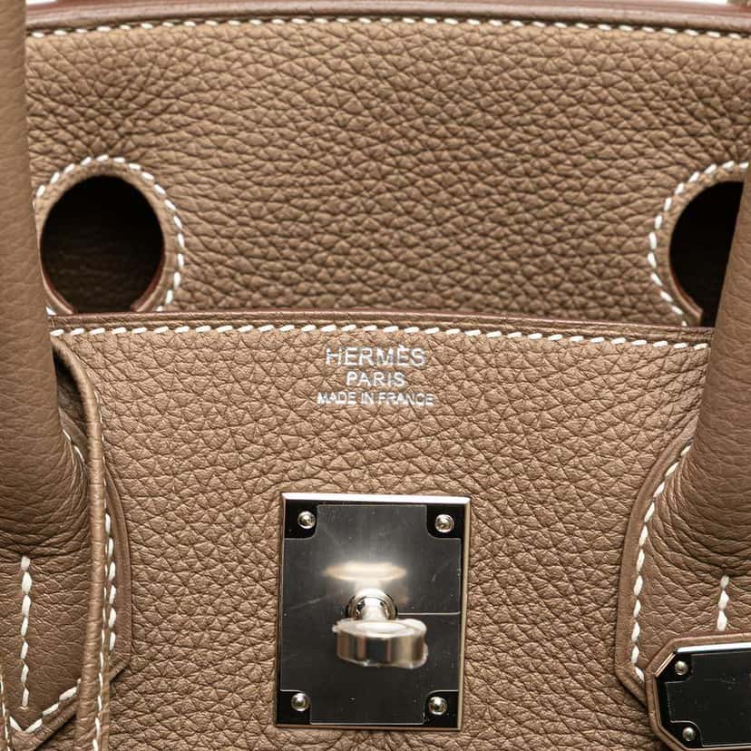 Hermès Togo Birkin Retourne 30 Brown Leather Good condition - Box View