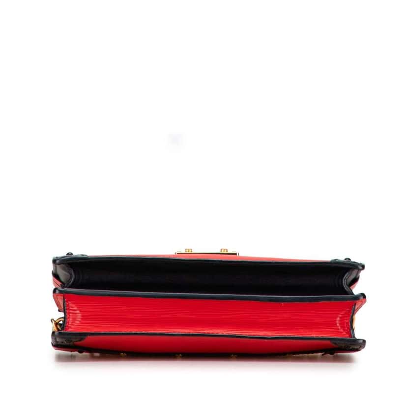 Louis Vuitton Epi Trunk Clutch Red Leather Very good condition - Inside View