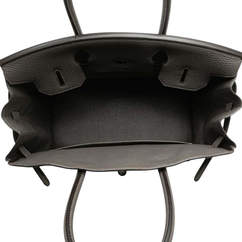 Hermès Togo Birkin Retourne 30 Grey Leather Good condition - Model View