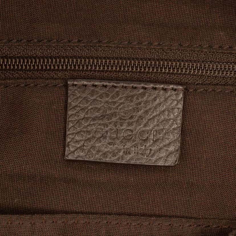 Gucci GG Crystal Princy Hobo Brown Canvas Good condition - Box View
