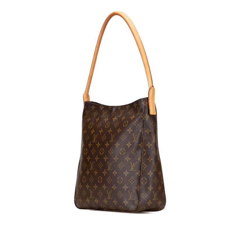 Louis Vuitton Monogram Looping GM Brown Good condition - Back View