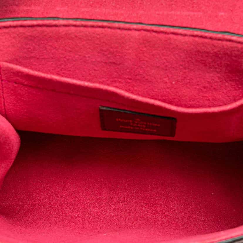 Louis Vuitton Monogram Empreinte Saint Sulpice BB Red Leather Good condition - Model View